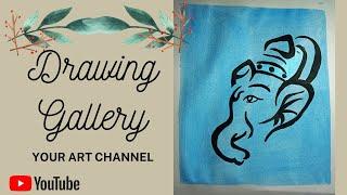 Easy And Beautiful Ganesha Art- #108 |Drawing Gallery