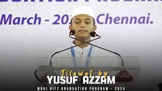 QURAN RECITATION┊YUSUF AZZAM┊HIFZ GRADUATION PROGRAM┊MUHI MASJID #quranrecitation