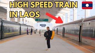 LAOS HIGH SPEED TRAIN (Vientiane to Luang Prabang)