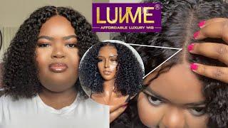 LUVMEHAIR KINKY CURLY BOB  5X5 UNDETECTABLE LACE WIG  BIG HEAD FRIENDLY ? JANE KIMANI