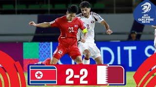 DPR Korea - Qatar | Highlights | #AsianQualifiers - Road To 26