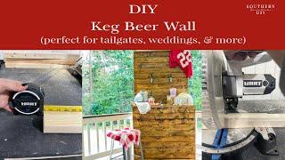 DIY Keg Beer Wall: Easy Build