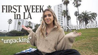 living alone in LA: my first full week back!!