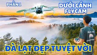 Cảnh đẹp Đà Lạt dưới cánh Flycam. Bay qua đèo Mimosa và Omirita Resort Đà Lạt