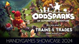 Oddsparks: An Automation Adventure // HandyGames Showcase 2024