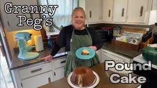 Cream cheese pound cake /old fashioned