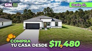 ¡COMPRA tu casa en Florida desde $11,480!  NO HOA | NO CDD, con amplio lote de 1/3 de acre