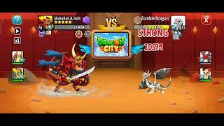 Samurai dragon. Strongest Damage in Dragon City ever Recorded! You must See!