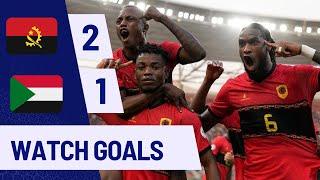 ANGOLA VS SUDAN(2-1)-AFCON QUALIFIERS-GOALS&HIGHLIGHTS