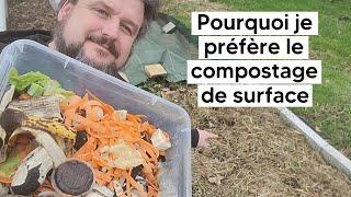 Pourquoi je préfère composter directement en place