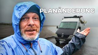 Spontaneous change of plans after a low mood in the constant rain | Overlanding Chile | #160