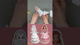 Princess 3D Dress Craft