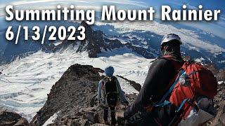 Mt. Rainier Summit Climb - Disappointment Cleaver Route, 6/13/2023