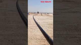 HDPE pipeline work  #shortvideo #hdpe #tech #Tech Renjith