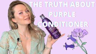 BEST PURPLE CONDITIONER FOR BLOND HAIR|THE TRUTH ABOUT PURPLE CONDITIONER