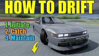 How to Drift #1 | Initiate, Catch, Maintain Drift & Tips | Assetto Corsa