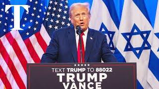 LIVE: Donald Trump speaks to Jewish voters in Washington