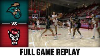 Coastal Carolina vs. NC State Full Game Replay | 2024-25 ACC Women's Basketball