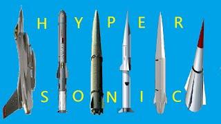 Visual Speed Of Brahmos, Iskander,  Zircon,  Kinzhal & Avanguard  Hypersonic Missile  Part 1