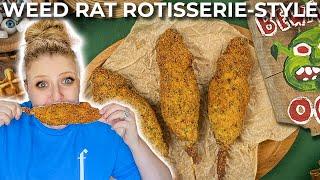 Making Rotisserie-Style Weed Rat from Shrek