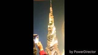 Burj Khalifa LED Show 2016