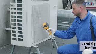 Central Heat Pump Deep Cleaning