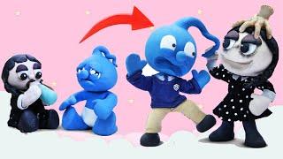 Bullying Blue All His Life | Clay Life Story | Claymixer TDC