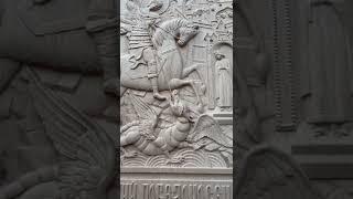 Православная икона после фрезеровки на ЧПУ станке. Orthodox icon after CNC milling