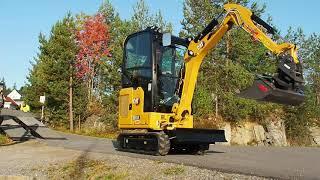 CAT® 301.8 Rett hjem | Overlevering av minigraver i Gjerdrum | Pon Equipment Norge