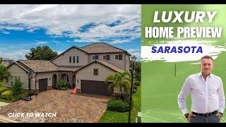 Luxury Home Preview! 6358 Rivo Lakes Blvd, Sarasota, FL 34241