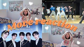 TREASURE unit (T5) abs, sweat and tears ‍️ "MOVE" dance practice reaction