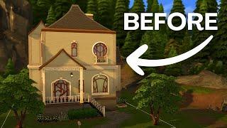 Can This Realm of Magic House Be Saved? Sims 4 EA Restrictions Build Challenge