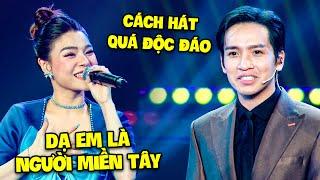 Thí sinh HÁT QUÁ ĐỘC ĐÁO khiến GK KINH NGẠC ngay khi cất giọng hát QUÁ TÂY | SONG CA GIẤU MẶT