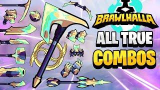 Every Weapon's ALL True Combos In Brawlhalla