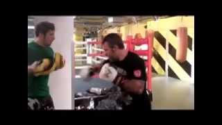 Jess The Joker Training for 2nd title defence at Gymbox