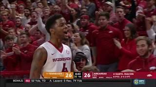 Daryl Macon 2017-18 Arkansas Highlights