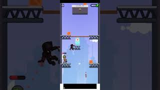 Web Master Stickman Superhero gameplay #imalidotcom level 93 Shoot the web jump and teleport