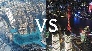 Burj Khalifa VS Shanghai Tower - Which has the best view?