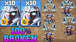 This ELECTRO TITAN Attack is OP !! TH15 Attack Strategy Clash of Clans