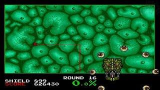 Qix Neo Gameplay Original Mode (PlayStation,PSX,PS1)