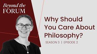 Interview with Meghan Sullivan (S3:E2) | Why should you care about philosophy?