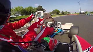 Bayford Meadows in a Junior Rotax (20/5/2018) - Will Egby Racing