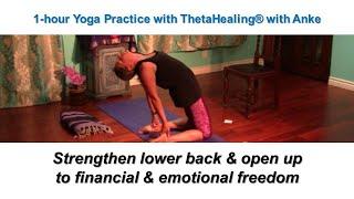 Gentle Yoga with ThetaHealing to Relieve Tension in the Lower Back | a 1-hour Class with Anke