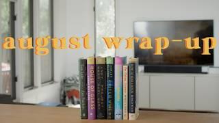 the 7 books i read in august | august reading wrap up  ️