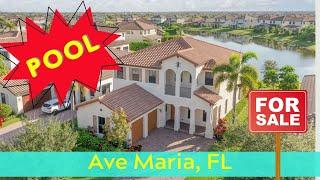 Ave Maria, FL | HOMES FOR SALE | Pool!!! | by Marta Valle, PA | 5186 Roma St