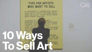 10 Tested & Proven Ways To Sell Your Art as an Artist (Complete Guide & Honest Overview)