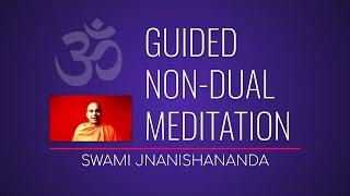 Guided Non duality Meditation, by Swami Jnanishananda #advaita