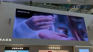 indoor led screen for outlets shopping mall