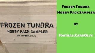 Frozen Tundra Hobby Pack Sampler by FootballCardOlly!