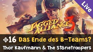 #16: Das Ende des B-Teams?  Let's Play Jagged Alliance 3 (Livestream-Aufzeichnung)